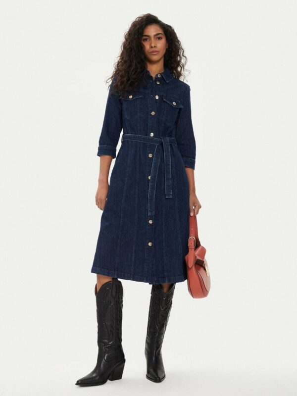Tommy Hilfiger dámské džínové šaty - 36 (1AP)