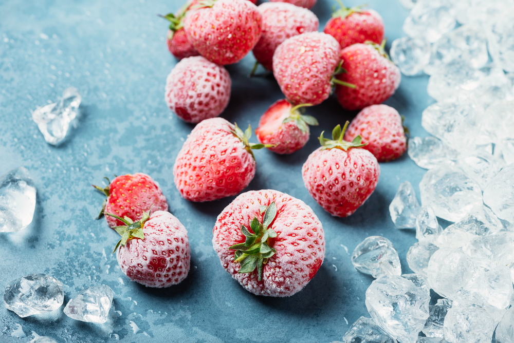 frozen-strawberry-with-crystals-ice