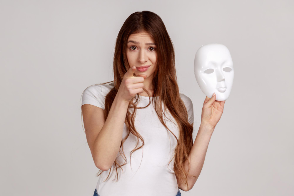 woman-pointing-finger-you-holding-white-mask-with-unknown-face-blaming-you-duplicity