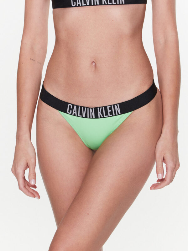 Calvin Klein Damske Zelene Plavky Spodni Dil Kw0kw01984 1