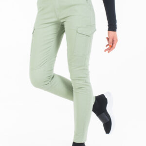 Calvin Klein Damske Khaki Zelene Kalhoty 3