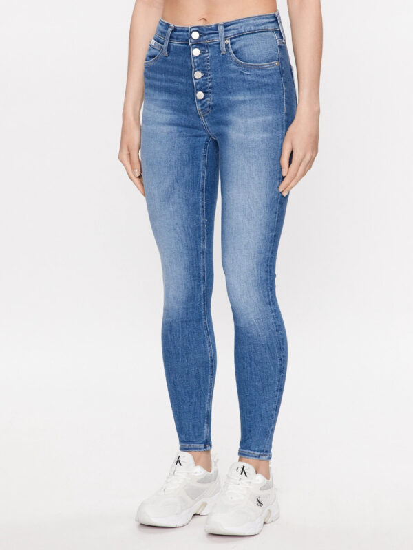 Calvin Klein Jeans Jeansy J20j221252 Modra Skinny Fit 0000302256976 1