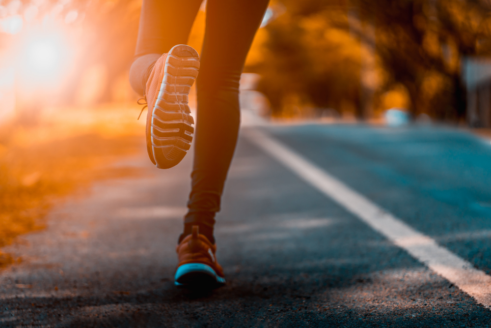 Athlete Running Sport Feet Trail Healthy Lifestyle Fitness